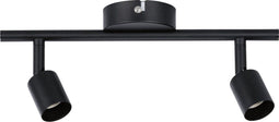 Paulmann Carolina Spot - Plafonniere - 2-lamps - max 2x10W GU10 - zwart mat (2 stuks)