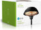 Nedis Patio Verwarmer - 1500 W - 1 Warmte Stand - Omvalpreventie - IP34 - Zwart