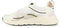 POSH by Poelman KAE - Dames sneakers - Chunky met dalmatierprint - Wit met goud