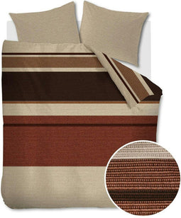 Beddinghouse Raya - Dekbedovertrek - 240x200/220 cm - 100% Katoen - Steenrood