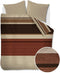 Beddinghouse Raya - Dekbedovertrek - 240x200/220 cm - 100% Katoen - Steenrood