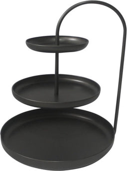 Lesli-Living-Etagère-3-laags-Julie-41x29,5x55-cm-zwart