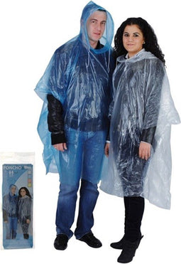 Poncho Festival - Volwassenen - Assorti kleuren