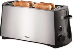 Cloer 3719 - Broodrooster - 4 sneden - Roestvrijstaal