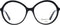 Gant GA4148 54001 bril zonder sterke - Dames - Zwart