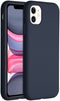 Accezz iPhone 11 - Liquid Silicone Backcover - Schokabsorberend - Blauw