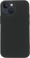 Mobiparts iPhone 13 Mini - Silicone Cover - Krasbestendig - Zwart