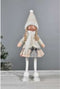 Decoratieve figuren DKD Home Decor Kerstmis Pop Polyester Meisjes (15 x 9 x 43 cm) (2 Stuks)