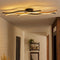 Globo Geronimo - plafonniere - LED 1250 lumen - zwart - 67206DW