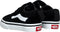 VANS TD Ward V - Lage sneakers - Suède/canvas - Zwart/wit (maat 24)