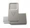 V7 USB-C/Type A - Dual-Purpose Flash Drive - 128GB - Zilver