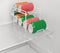 Metaltex flesdispenser, wit, metaal