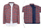 Soul Star - Herenhemd - Gevoerd met ruiten - Rood - M