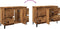 vidaXL - Wastafelkast - 80x33x60 - cm - bewerkt - hout - oud - houtkleurig