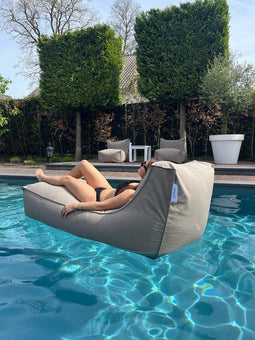 Drijvende zitzak/ loungebed
