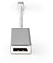 Nedis CCTB37450AL02 - Adapterkabel Mini DisplayPort naar DisplayPort - 4K - Zilver