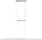 Steinhauer Profilo 3317ST - Hanglamp - Hoogte instelbaar 110-170cm - Zilver