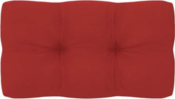 vidaXL Bankkussen pallet 70x40x10 cm rood