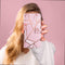 iMoshion Hoesje Geschikt voor Motorola Moto G9 Power Hoesje Met Pasjeshouder - iMoshion Design Softcase Bookcase - Goud / Roze / Pink Graphic