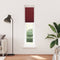vidaXL - Plissé - rolgordijn - 50x200 - cm - stofbreedte - 49,4 - cm - bordeauxrood