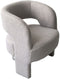 Versa Leunstoel - Fauteuil - 100% polyester - Grijs 64 X 78 X 68 CM