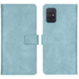 iMoshion Hoesje Geschikt voor Samsung Galaxy A71 Hoesje Met Pasjeshouder - iMoshion Luxe Bookcase - Lichtblauw