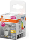 OSRAM Superstar dimbare LED lamp met bijzonder hoge kleurweergave (CRI9-), GU1-basis helder glas ,Warm wit (27-K), 575 Lumen, substituut voor 46W-verlichtingsmiddel dimbaar, 1-Pak