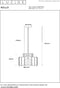 Lucide ROLLO - Hanglamp - 1xE27 - Dimbaar - Terracotta