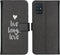 iMoshion Hoesje Geschikt voor Samsung Galaxy A51 Hoesje Met Pasjeshouder - iMoshion Design Softcase Bookcase - Wit / Zwart / Live Laugh Love