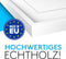 ® Fotolijst A4, wit, fotolijst van hout met onbreekbaar plexiglas, houten fotolijst incl. standaard