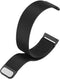 Fitbit Versa 3 / Sense - Milanese Bandje - Geweven Roestvrij Staal Magneetsluiting - Zwart