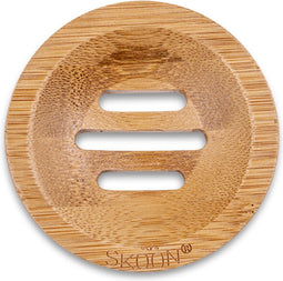 Skoon Bamboe Solid Bar (zeep)Houder Rond