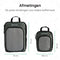 Volcan Compression Packing Cubes - Koffer Organizer Set - Compressierits - Set van 4 - Botanisch Groen (set van 4)