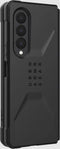 UAG - Civilian backcover hoes - Geschikt voor Samsung Galaxy Z Fold3 - Zwart