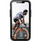 UAG - Civilian backcover hoes - iPhone 13 Pro - Blauw + Lunso Tempered Glass