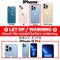 UAG - Civilian backcover hoes - iPhone 13 Pro - Blauw + Lunso Tempered Glass