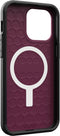 UAG - Civilian Mag geschikt voor iPhone 15 Pro Hoesje - bordeaux rood | bordeaux rood
