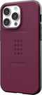 UAG - Civilian Mag geschikt voor iPhone 15 Pro Hoesje - bordeaux rood | bordeaux rood