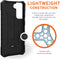 UAG - Geschikt voor Samsung Galaxy S21 Plus / S21+ - Pathfinder backcover hoes - Zwart
