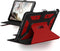 UAG Metropolis iPad 10.2 inch 2019-2020 Bookcase Tablethoes - Magma Red