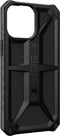 UAG - Monarch backcover hoes - Geschikt voor iPhone 13 Pro Max - Zwart + Lunso Tempered Glass