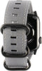 UAG Nato Strap band voor de Apple Watch Series 1 / 2 / 3 / 4 / 5 / 6 / 7 / 8 / 9 / SE - 38 / 40 / 41 mm - Grijs