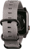 UAG Nato Strap band voor de Apple Watch Series 1 / 2 / 3 / 4 / 5 / 6 / 7 / 8 / 9 / SE - 38 / 40 / 41 mm - Grijs