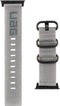 UAG Nato Strap band voor de Apple Watch Series 1 / 2 / 3 / 4 / 5 / 6 / 7 / 8 / 9 / SE - 38 / 40 / 41 mm - Grijs