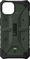 UAG - Pathfinder backcover hoes - Geschikt voor iPhone 13 - Groen + Lunso Tempered Glass