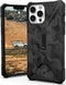 UAG - Pathfinder backcover hoes - Geschikt voor iPhone 13 Pro Max - Camouflage Grijs + Lunso Tempered Glass