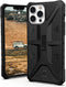 UAG - Pathfinder backcover hoes - Geschikt voor iPhone 13 Pro - Zwart + Lunso Tempered Glass