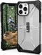 UAG - Plasma backcover hoes - Geschikt voor iPhone 13 Pro Max - Zilver + Lunso Tempered Glass