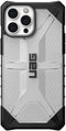 UAG - Plasma backcover hoes - Geschikt voor iPhone 13 Pro Max - Zilver + Lunso Tempered Glass