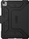 UAG Tablet Hoes Geschikt voor iPad Air 11 inch (2024) M2 / iPad Air 5 (2022) / iPad Pro 11 (2020) / iPad Pro 11 (2018) / iPad Air 4 (2020) - UAG Metropolis Bookcase tablet - Zwart /Zwart